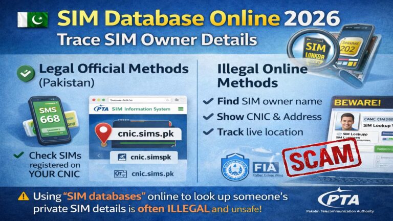 Sim Database Online 2026:Trace SIM Owner Details