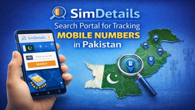 Sim Owner Details Pakistan 2026 | Check Any Mobile Number Free - SimDetailss