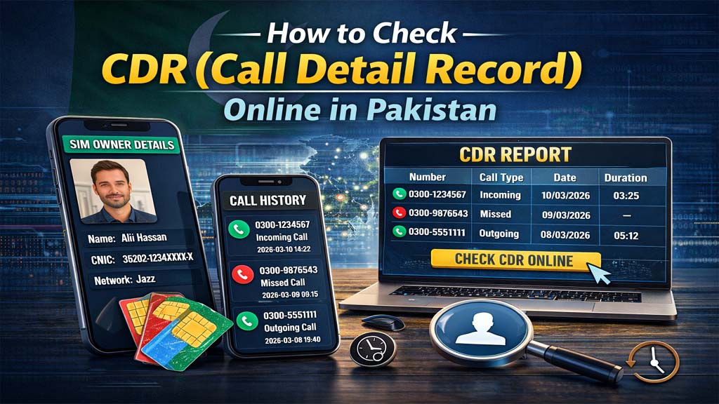 How to Check CDR (Call Detail Record) Online in Pakistan