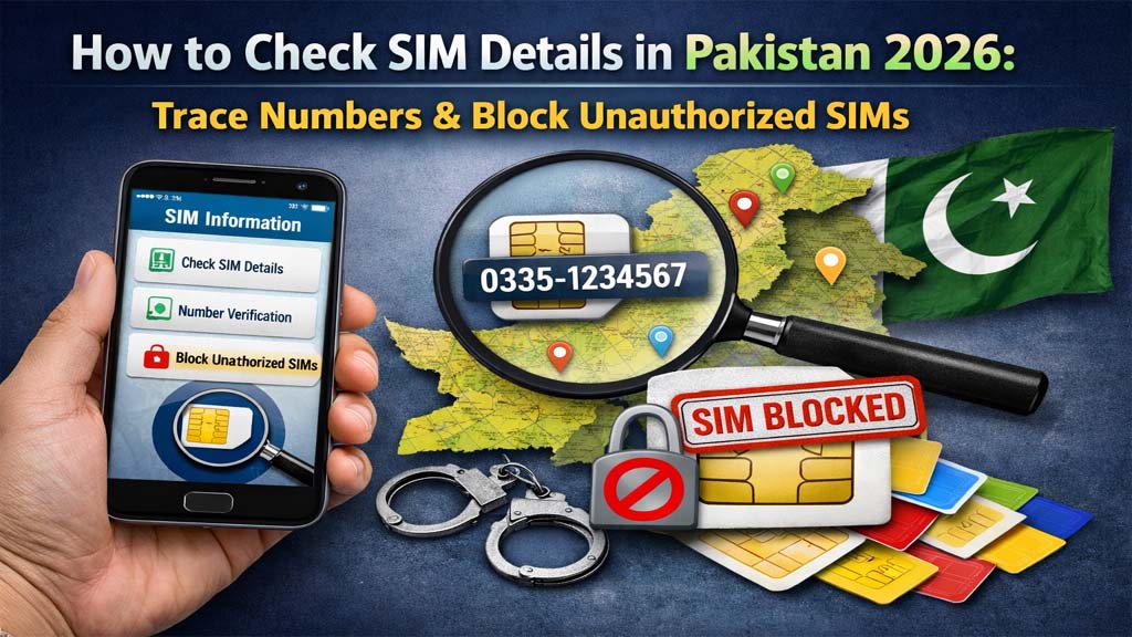 How to Check SIM Details in Pakistan 2026: Trace Numbers & Block Unauthorized SIMs
